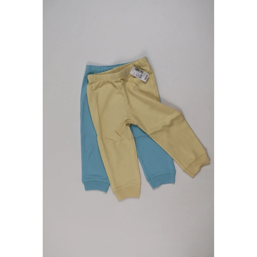 Childrens Place Bundles Baby Pants 2-Pack Yellow Blue 18-24M NWT